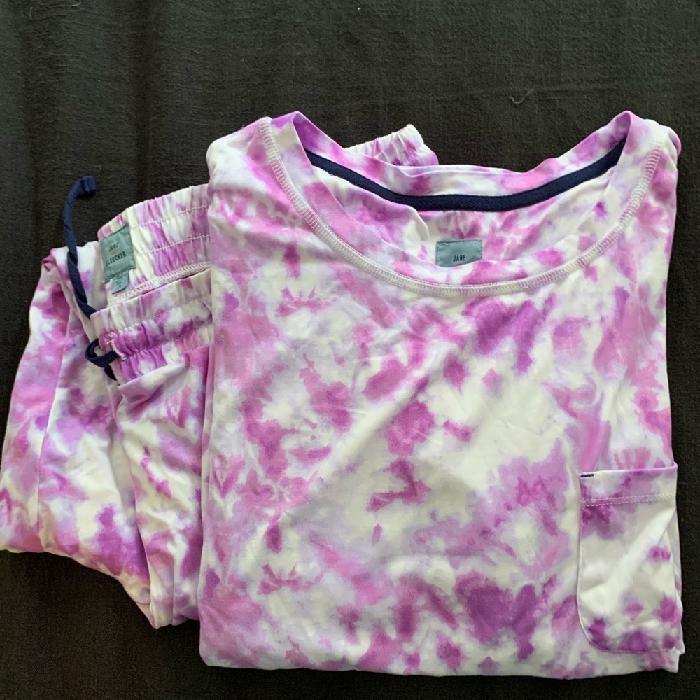 Tie Dye Pajama Set